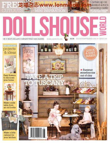 [英国版]Dolls House World 玩偶屋世界 手工模型PDF电子杂志 Issue335